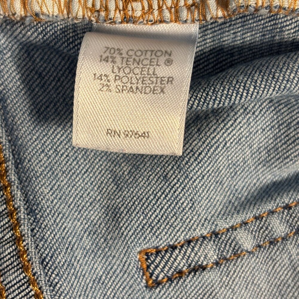 J. Jill Denim Boyfriend Jeans Straight Leg Ankle Size 8P - Picture 4 of 11